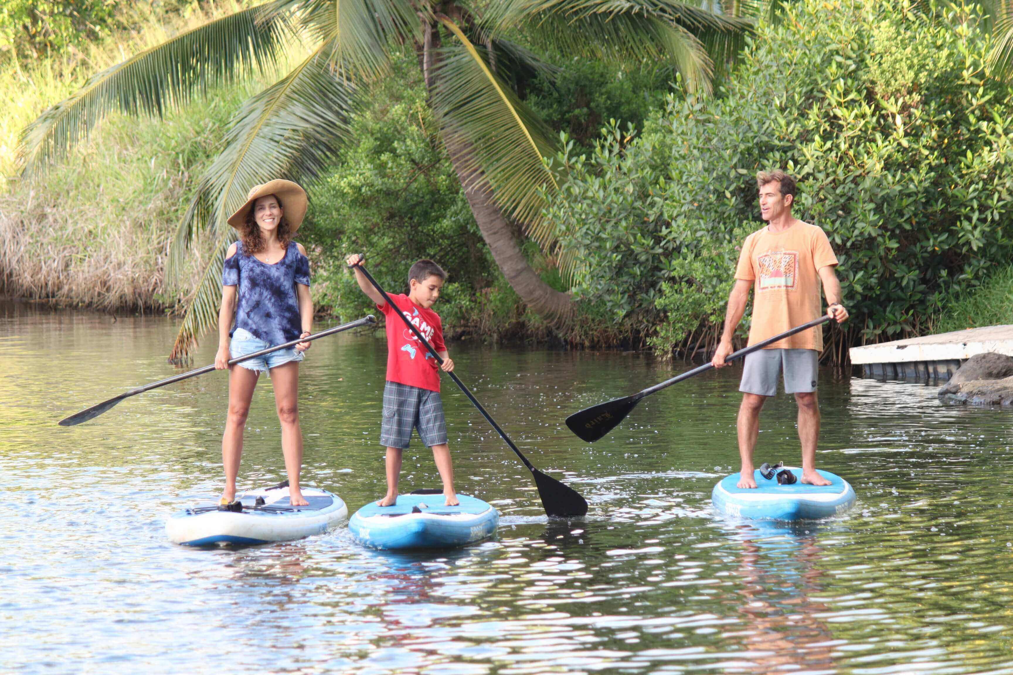 Family Time SUP — Surf Hawaii Surf School Surf Camps, Surf Lessons